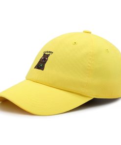 Glücklicher Quokka Premium Vaterhut Gestickte Baseballkappe Niedliches Tier glücklicher quokka premium vaterhut gestickte baseballkappe niedliches tier 7755