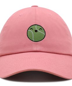 glücklicher tennisball premium vaterhut gestickte baseballkappe sport sharapova 1800