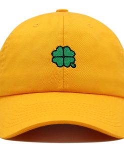 Glücksklee Premium Vaterhut Gestickte Baseballkappe Kleeblatt Glück glücksklee premium vaterhut gestickte baseballkappe kleeblatt glück 1570