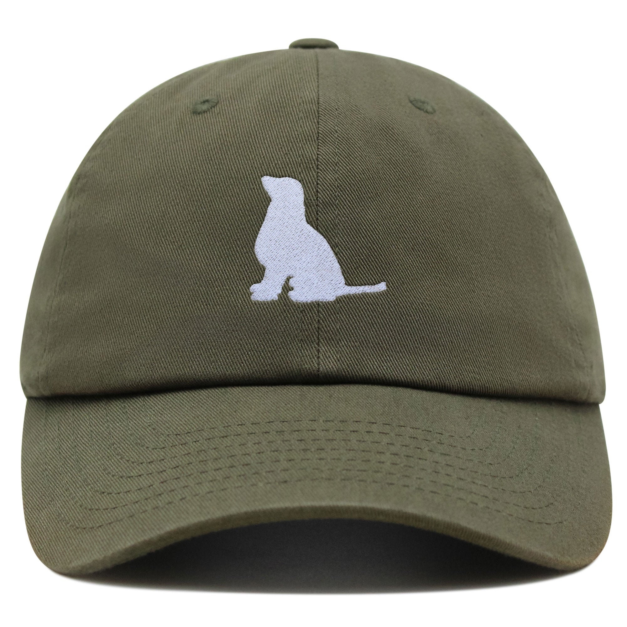 Golden Retriever Silhouette Premium Vaterhut Gestickte Baumwoll Baseballkappe Umriss golden retriever silhouette premium vaterhut gestickte baumwoll baseballkappe umriss 1322
