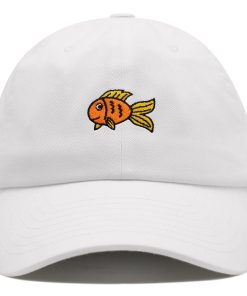 Goldfisch Premium Vaterhut Gestickte Baseballkappe Findet Fisch goldfisch premium vaterhut gestickte baseballkappe findet fisch 5580