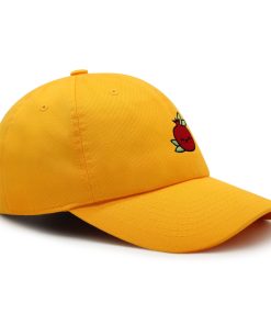 Granatapfel Premium Vaterhut Gestickte Baseballkappe Vegan Frucht Granat granatapfel premium vaterhut gestickte baseballkappe vegan frucht granat 4161