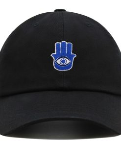 Hamsa Evil Eye Premium Vaterhut Gestickte Baseballkappe Türkei Spirit hamsa evil eye premium vaterhut gestickte baseballkappe türkei spirit 7700