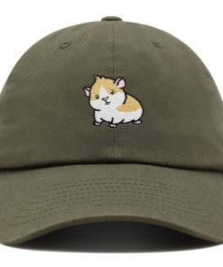 hamster premium vaterhut gestickte baseballkappe niedlich 6182