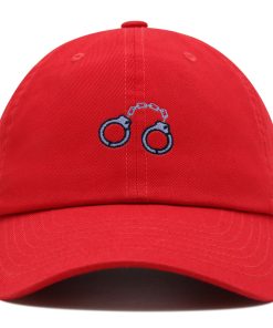 handschellen premium vaterhut gestickte baseballkappe polizei gefangener 1908