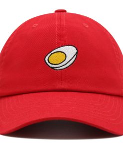 hartgekochtes ei premium vaterhut gestickte baseballkappe feinschmecker 6472