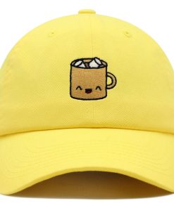 Heiße Schokolade Premium Vaterhut Gestickte Baseballkappe Feinschmecker Getränk Kaffee heiße schokolade premium vaterhut gestickte baseballkappe feinschmecker getränk kaffee 7895