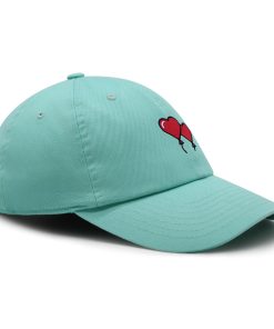 Herz Ballon Premium Vaterhut Gestickte Baseballkappe Roter Ballon herz ballon premium vaterhut gestickte baseballkappe roter ballon 5423