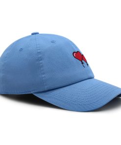 Herz Ballon Premium Vaterhut Gestickte Baseballkappe Roter Ballon herz ballon premium vaterhut gestickte baseballkappe roter ballon 8284