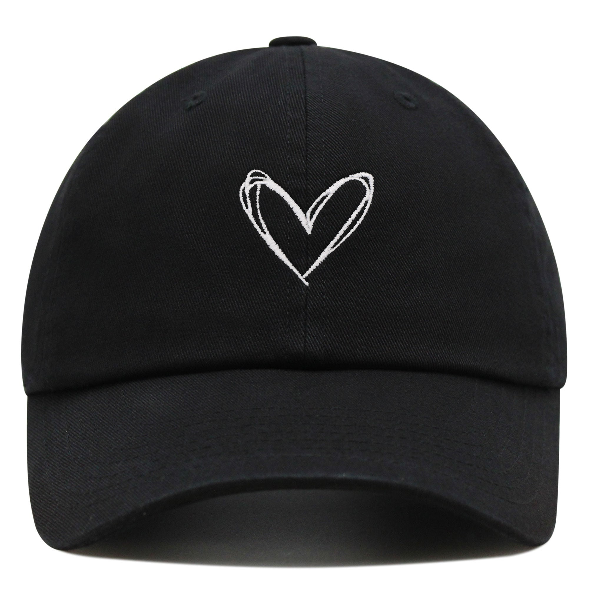 Herz Silhouette Premium Vaterhut Gestickte Baumwoll Baseballkappe Niedliche Linienkunst herz silhouette premium vaterhut gestickte baumwoll baseballkappe niedliche linienkunst 1480