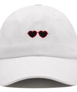 Herz Sonnenbrille Premium Vaterhut Gestickte Baseballkappe Lustig herz sonnenbrille premium vaterhut gestickte baseballkappe lustig 5561