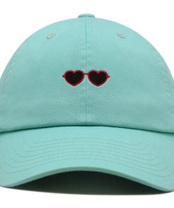 Herz Sonnenbrille Premium Vaterhut Gestickte Baseballkappe Lustig herz sonnenbrille premium vaterhut gestickte baseballkappe lustig 7931