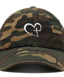 Herz Und Kreuz Premium Vaterhut Gestickte Baumwoll Baseballkappe Christlicher Glaube herz und kreuz premium vaterhut gestickte baumwoll baseballkappe christlicher glaube 2350