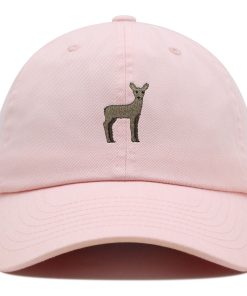 hirsch premium vaterhut gestickte baumwoll baseballkappe 6402