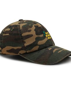 honigwabe premium vaterhut gestickte baseballkappe honig logo 5596