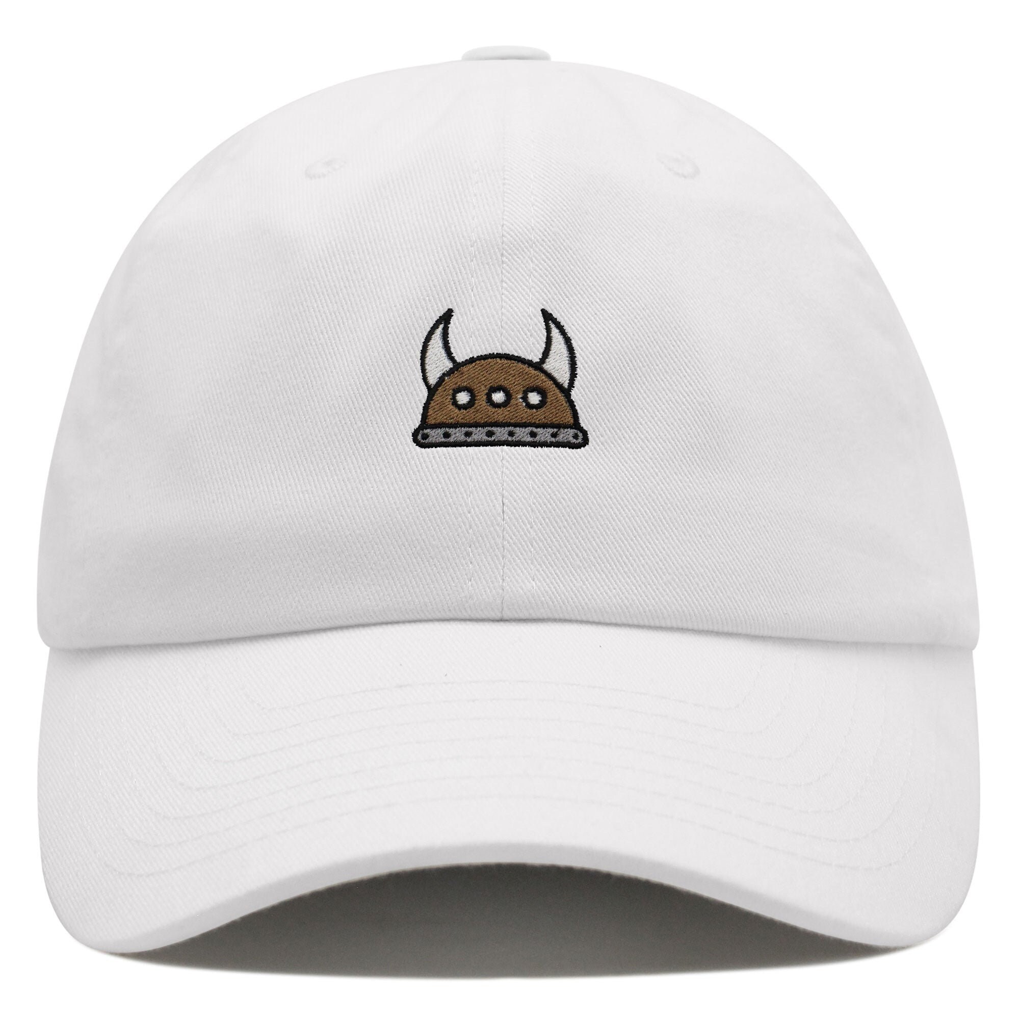 Horned Viking Helm Premium Vaterhut Gestickte Baseballkappe Cartoon horned viking helm premium vaterhut gestickte baseballkappe cartoon 5356