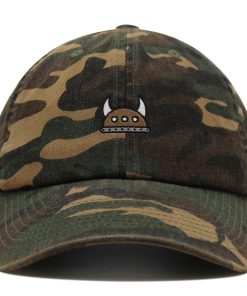 Horned Viking Helm Premium Vaterhut Gestickte Baseballkappe Cartoon horned viking helm premium vaterhut gestickte baseballkappe cartoon 5510