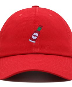 Hot Sauce Flasche Premium Vaterhut Gestickte Baumwoll Baseballkappe hot sauce flasche premium vaterhut gestickte baumwoll baseballkappe 7353