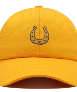 hufeisen premium vaterhut gestickte baseballkappe pferd cowboy 4390