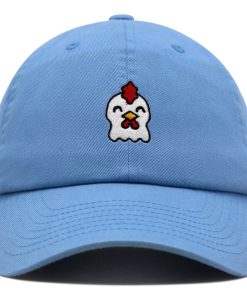 huhn premium vaterhut gestickte baseballkappe henne küken 4637