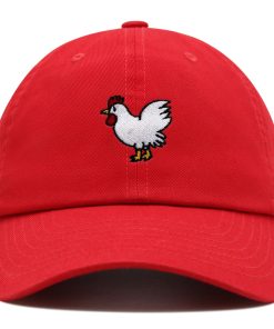 Huhn Premium Vaterhut Gestickte Baseballkappe Kikeriki Gebraten huhn premium vaterhut gestickte baseballkappe kikeriki gebraten 4446