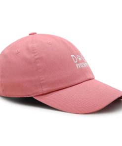 hund mama premium vaterhut gestickte baumwoll baseballkappe welpen pfote 7052