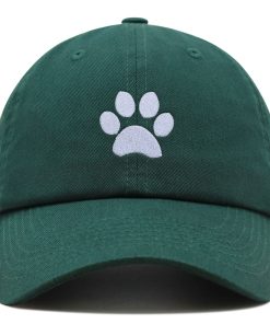 Hundepfote Premium Vaterhut Gestickte Baumwoll Baseballkappe Niedlicher Welpe hundepfote premium vaterhut gestickte baumwoll baseballkappe niedlicher welpe 7898
