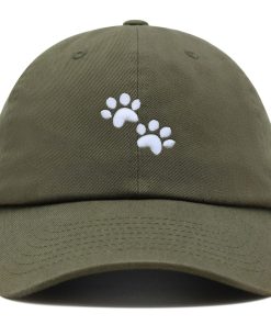 Hundepfote Premium Vaterhut Gestickte Baumwoll Baseballkappe Welpen Pfoten hundepfote premium vaterhut gestickte baumwoll baseballkappe welpen pfoten 5396