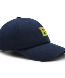 Initial B College Letter Premium Vaterhut Gestickte Baumwoll Baseballkappe Gelbes Alphabet initial b college letter premium vaterhut gestickte baumwoll baseballkappe gelbes alphabet 3734