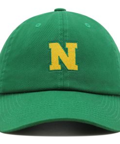 Initial N College Letter Premium Vaterhut Gestickte Baumwoll Baseballkappe Gelbes Alphabet initial n college letter premium vaterhut gestickte baumwoll baseballkappe gelbes alphabet 3619