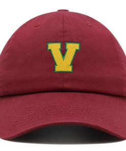 Initial V College Letter Premium Vaterhut Gestickte Baumwoll Baseballkappe Gelbes Alphabet initial v college letter premium vaterhut gestickte baumwoll baseballkappe gelbes alphabet 1521