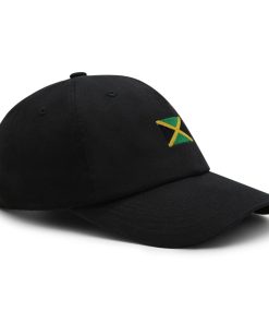 jamaika flagge premium vaterhut gestickte baumwoll baseballkappe länderflaggen serie 4107