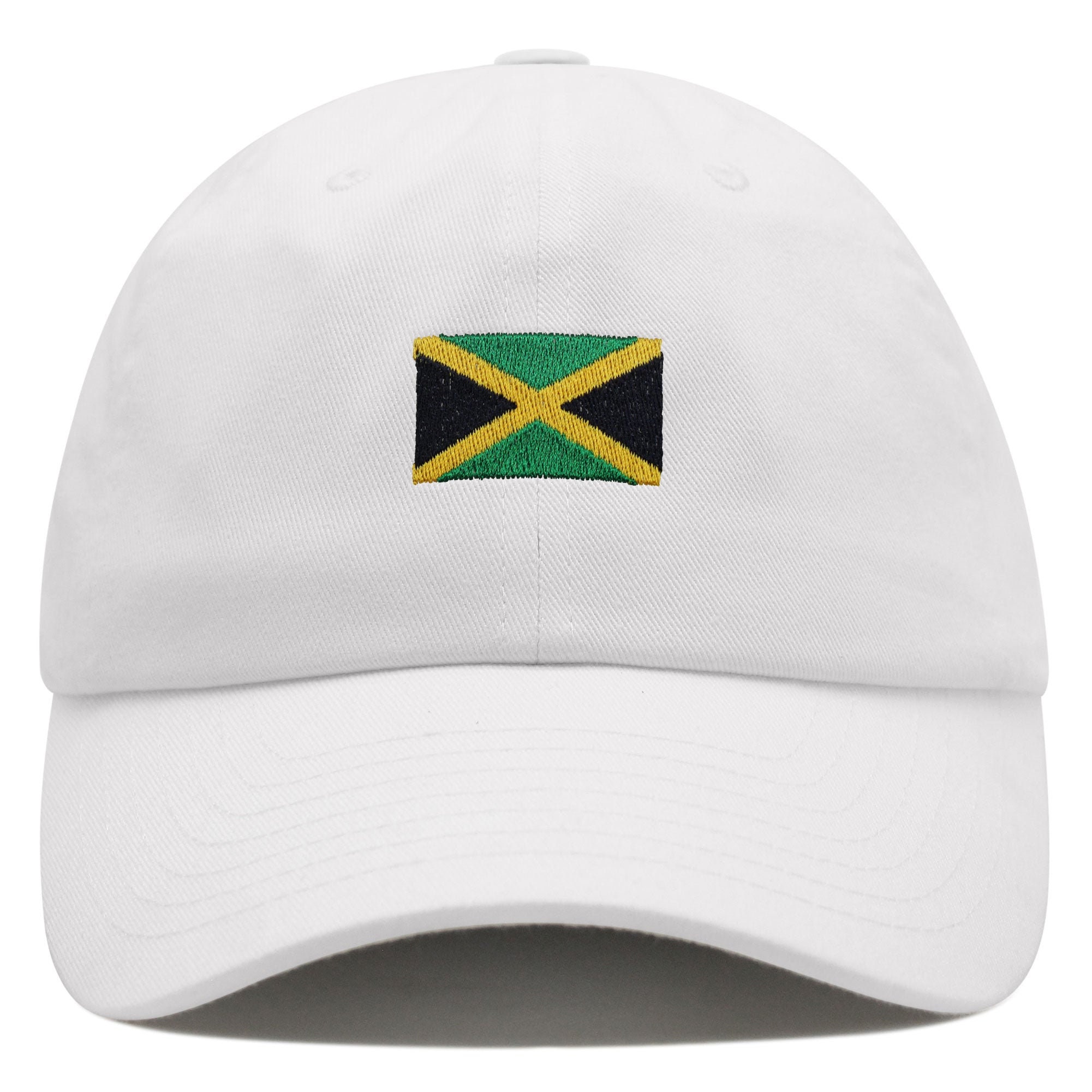 jamaika flagge premium vaterhut gestickte baumwoll baseballkappe länderflaggen serie 4695