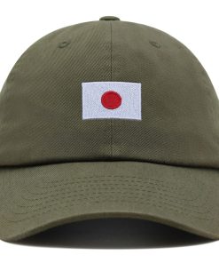 japanische flagge premium vaterhut gestickte baumwoll baseballkappe länderflaggen serie 3826