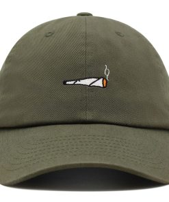 joint premium vaterhut gestickte baseballkappe marihuana 4844