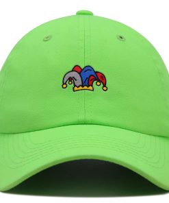 Joker Hut Premium Vaterhut Gestickte Baseballkappe Kostüm joker hut premium vaterhut gestickte baseballkappe kostüm 7652