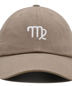 jungfrau premium vaterhut gestickte baumwoll baseballkappe sternzeichen 6915