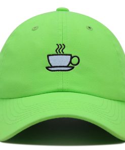 kaffee premium vaterhut gestickte baseballkappe feinschmecker 4369