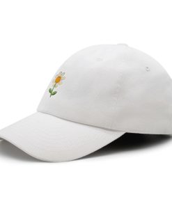 kamille premium vaterhut gestickte baseballkappe floral 3918