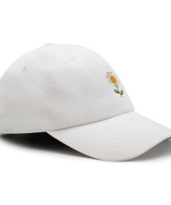 kamille premium vaterhut gestickte baseballkappe floral 4239