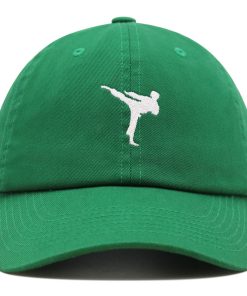 Kampfsport Silhouette Premium Vaterhut Gestickte Baumwoll Baseballkappe Tae Kwon Do kampfsport silhouette premium vaterhut gestickte baumwoll baseballkappe tae kwon do 6151