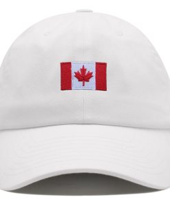 kanada flagge premium vaterhut gestickte baumwoll baseballkappe länderflaggen serie 3091