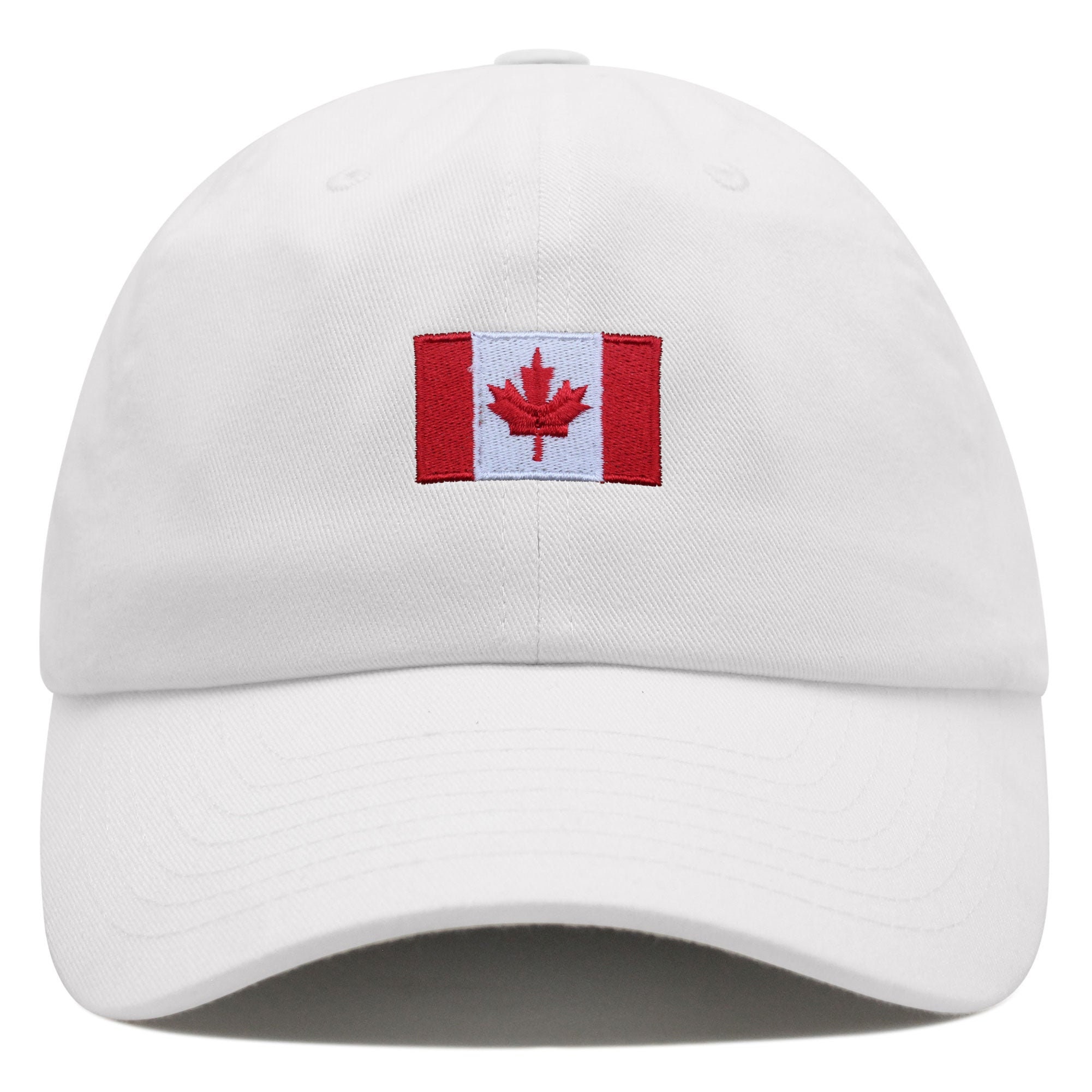 kanada flagge premium vaterhut gestickte baumwoll baseballkappe länderflaggen serie 3091