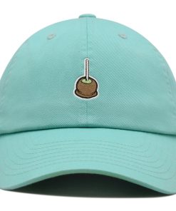 karamellapfel premium vaterhut gestickte baseballkappe feinschmecker 2556