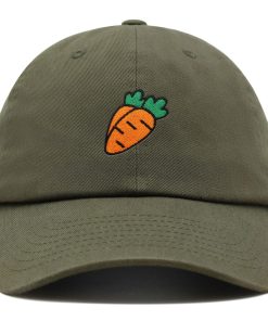 karotten premium vaterhut gestickte baumwoll baseballkappe niedliches gemüse 1872