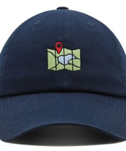 Karte Premium Vaterhut Gestickte Baseballkappe Ziel GPS karte premium vaterhut gestickte baseballkappe ziel gps 1176