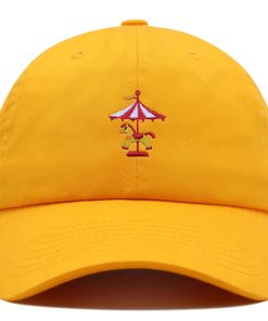 karussell premium vaterhut gestickte baseballkappe vergnügungspark 5137