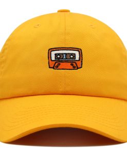 Kassette Premium Vaterhut Gestickte Baseballkappe Retro Kassettenspieler Musik kassette premium vaterhut gestickte baseballkappe retro kassettenspieler musik 4042
