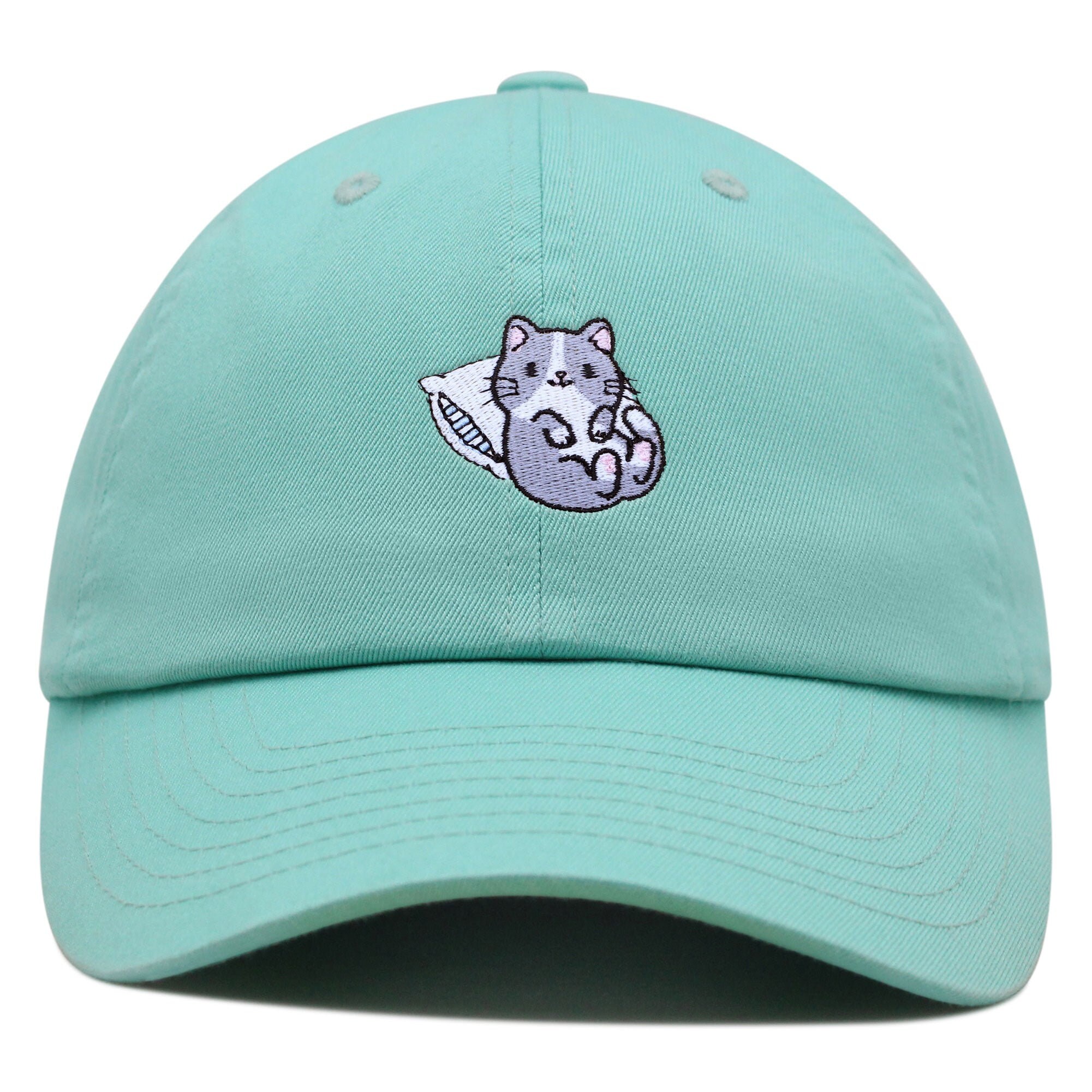 kissen katze premium vaterhut gestickte baumwoll baseballkappe katze kissen 4927