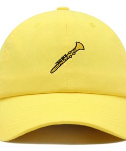 Klarinette Premium Vaterhut Gestickte Baseballkappe Musik klarinette premium vaterhut gestickte baseballkappe musik 5129